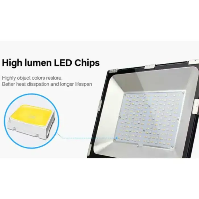 100W Narrow Beam Colour Changing Floodlight