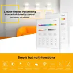 4 Zone Smart Panel Remote Controller