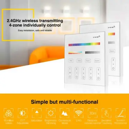 4 Zone Smart Panel Remote Controller