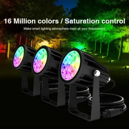 6W RGB+CCT Smart Spot Spike Light