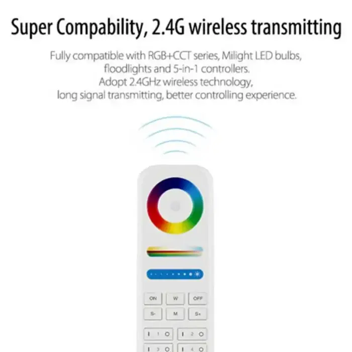 8 Zone RGB+CCT Remote Controller