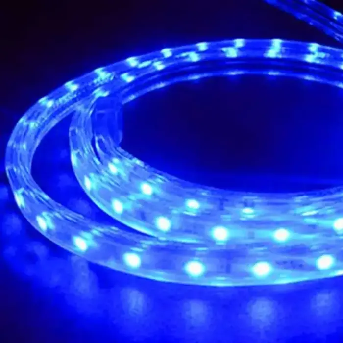 LED Rope Light Blue in 50 metre roll