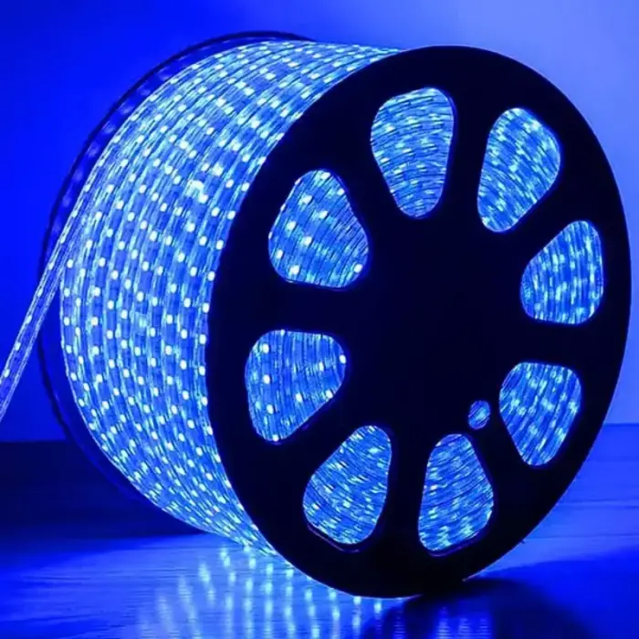 LED Rope Light Blue in 50 metre roll