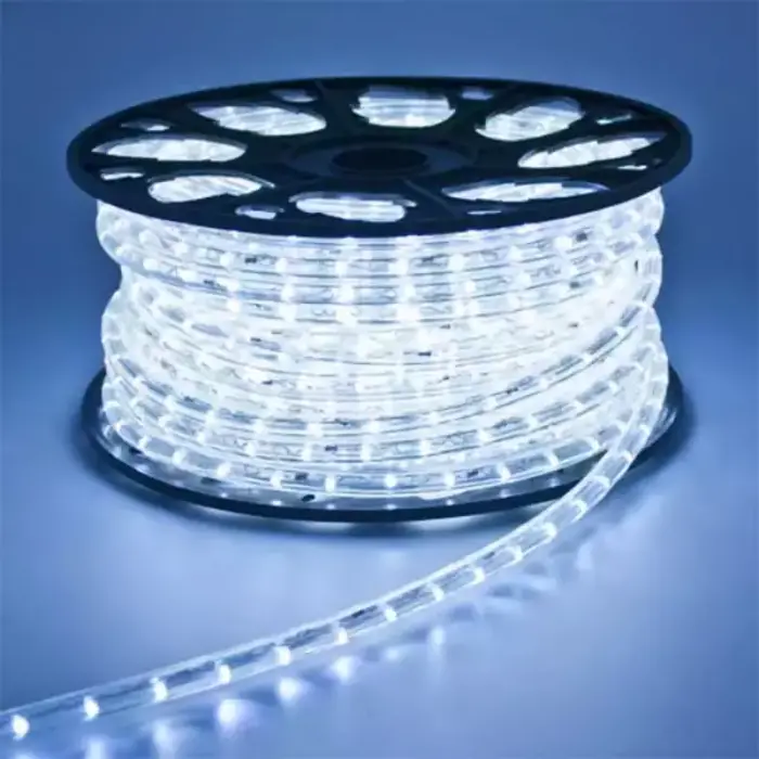 Ice White LED Rope Light in 50 metre roll