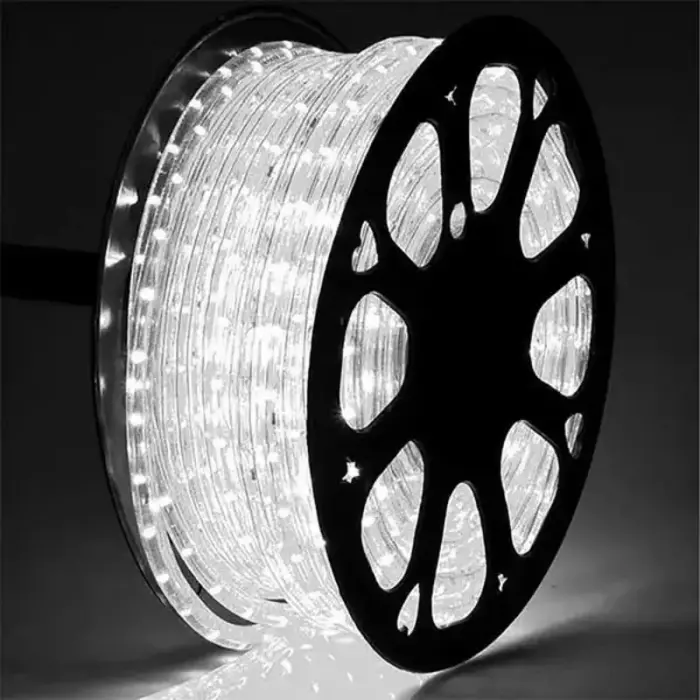 Ice White LED Rope Light in 50 metre roll