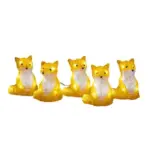 LED Acrylic Foxes Christmas Decor