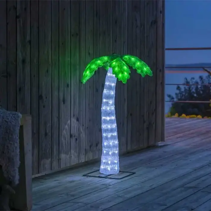 LED Acrylic Palm Tree Garden Decor