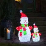 LED Acrylic Snowman 50CM For Outdoor Christmas Decoration