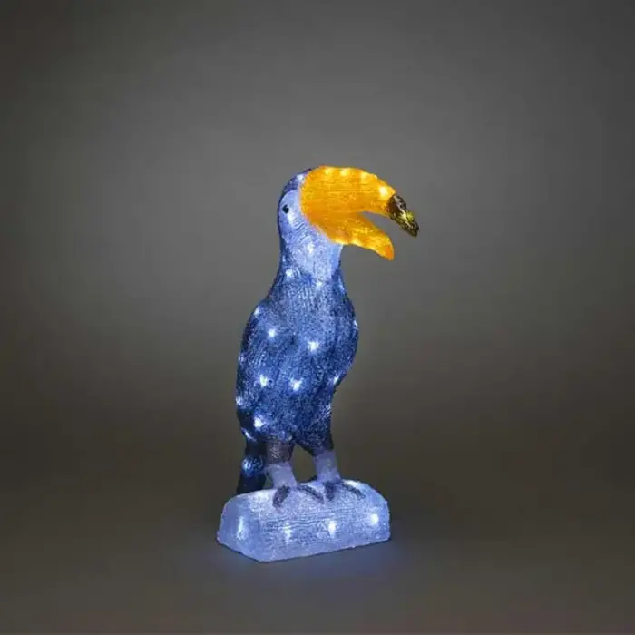 LED Acrylic Toucan Garden Decor