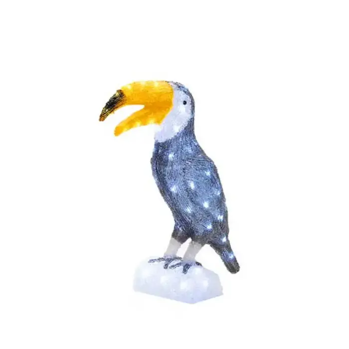 LED Acrylic Toucan Garden Decor