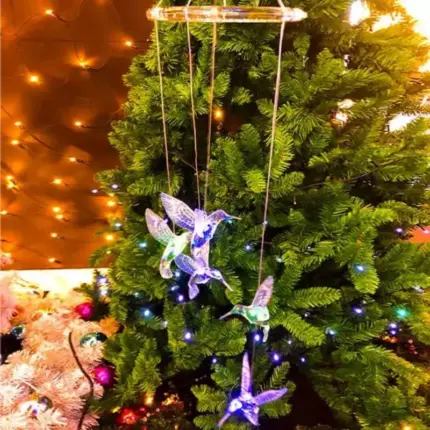 LED Indoor Hanging Hummingbirds Decoration