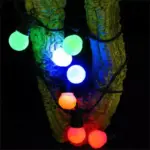 LED Multi Coloured Festoon Lights