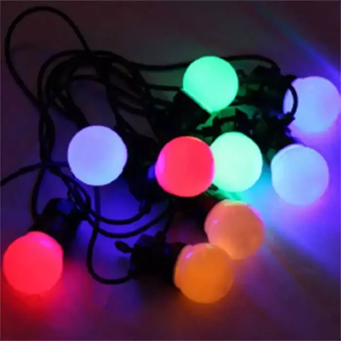 LED Multi Coloured Festoon Lights