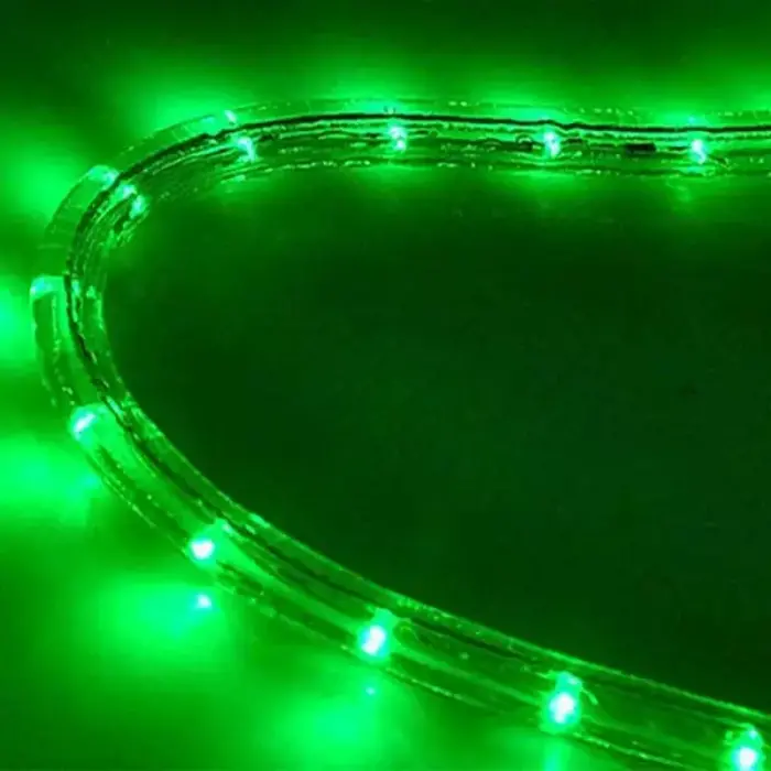 LED Rope Light Green 50Mtr Roll