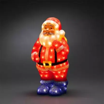 LED Santa Outdoor Christmas Decoration in 55CM Size