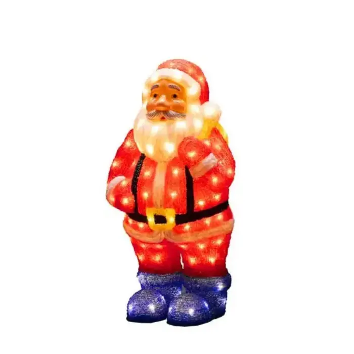 LED Santa Outdoor Christmas Decoration in 55CM Size