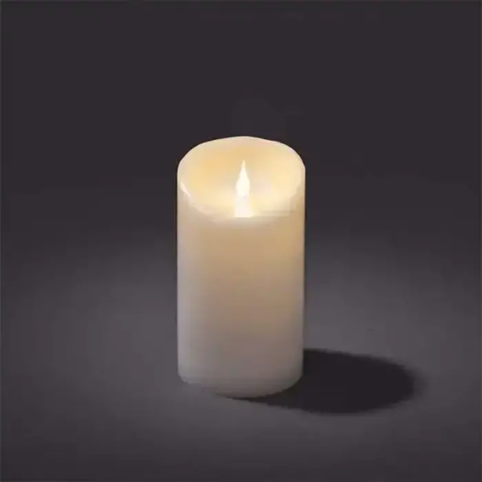 LED Wax Christmas Candle 18cm