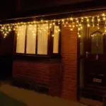 Outdoor LED Icicle Christmas Lights