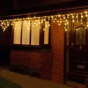 Outdoor LED Icicle Christmas Lights