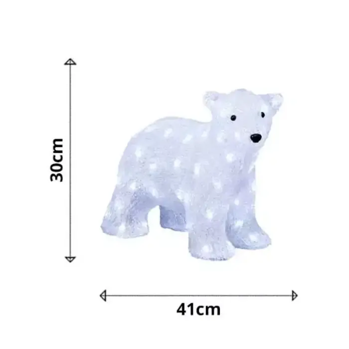 Polar Bear Outdoor Christmas Decoration