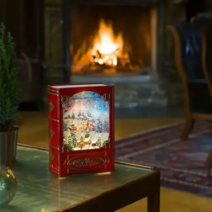 Red Book Christmas Tabletop Decor