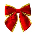 Red Velvet Christmas Bow 40CM