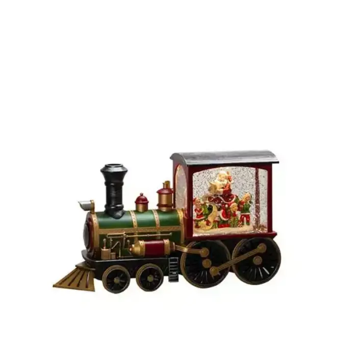 Santa Train Christmas Tabletop Decor