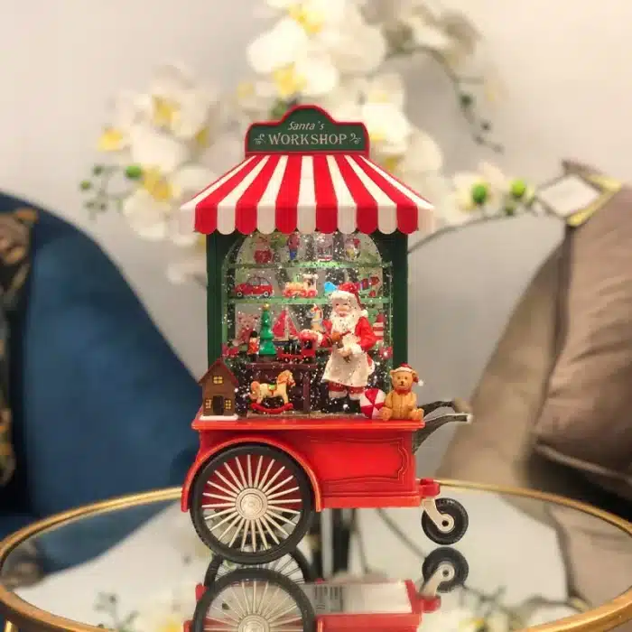 Santa Workshop Christmas Tabletop Decor