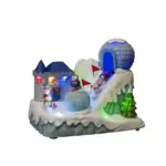 Ski Slope Christmas Tabletop Decor