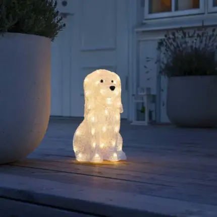 Acrylic Dog For Outdoor Decoration