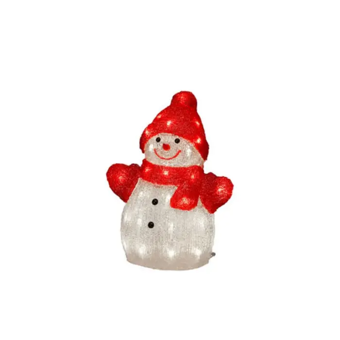 Acrylic Snowman For Outdoor Christmas Decoration