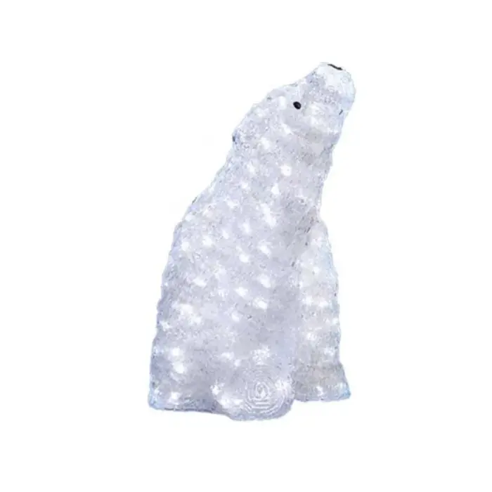 LED Polar Bear Outdoor Christmas Decoration