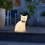 LED Sitting Cat Outdoor Christmas Décor