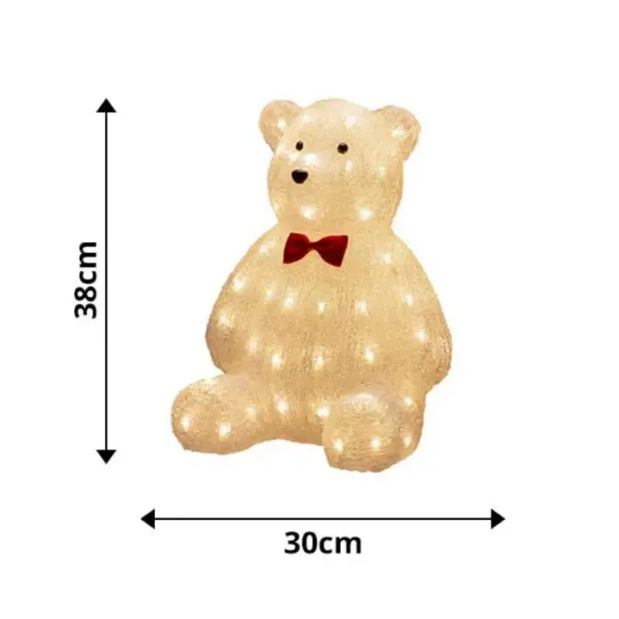 LED Teddy Bear For Outdoor Decoration