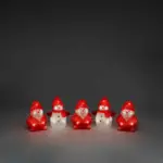 Snowman & Santa Set Outdoor Christmas Decoration