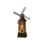 Windmill With Santa Christmas Tabletop Decoration