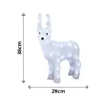 LED Reindeer 38CM Outdoor Christmas Decoration