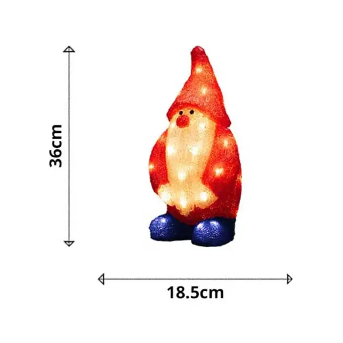 LED Santa 36CM Outdoor Christmas Decoration