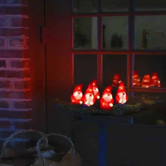 LED Santa Set Outdoor Christmas Decoration