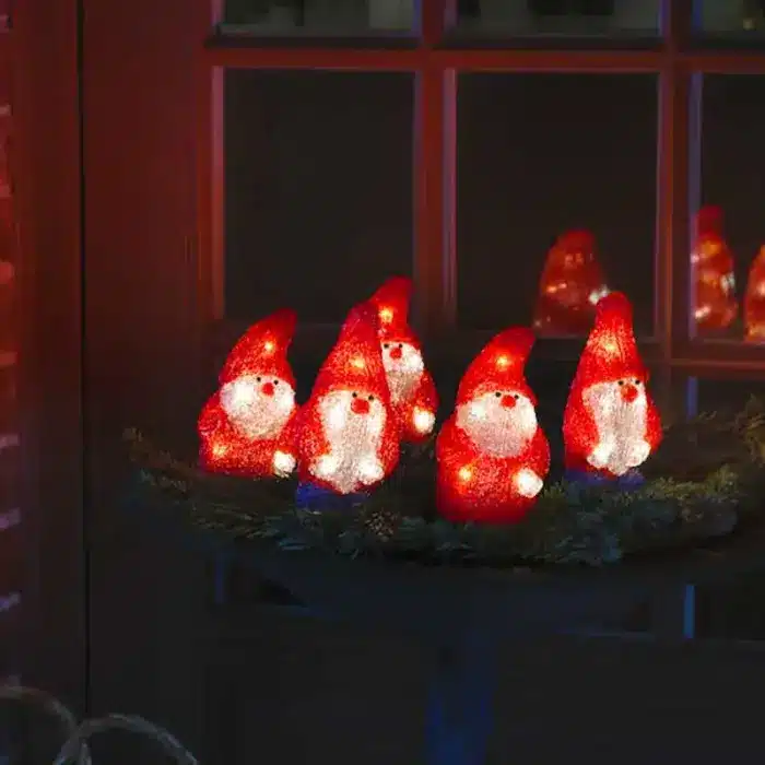 LED Santa Set Outdoor Christmas Decoration