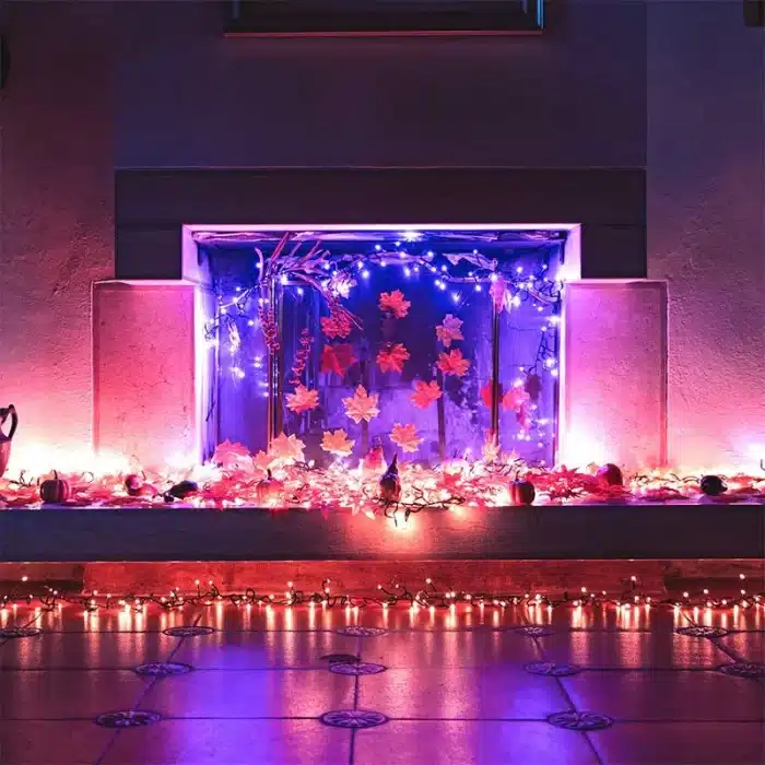 400 LED Twinkly Multicolour Cluster Christmas Lights