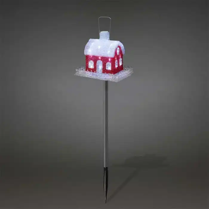 LED Bird Feed House With Timer Christmas Decoration