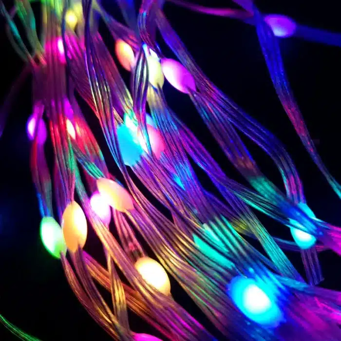 Controllable Colour Changing 200 LED Indoor Christmas Lights