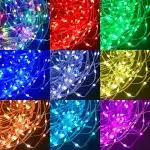 App Controllable Colour Changing 200 LED Indoor Christmas Lights